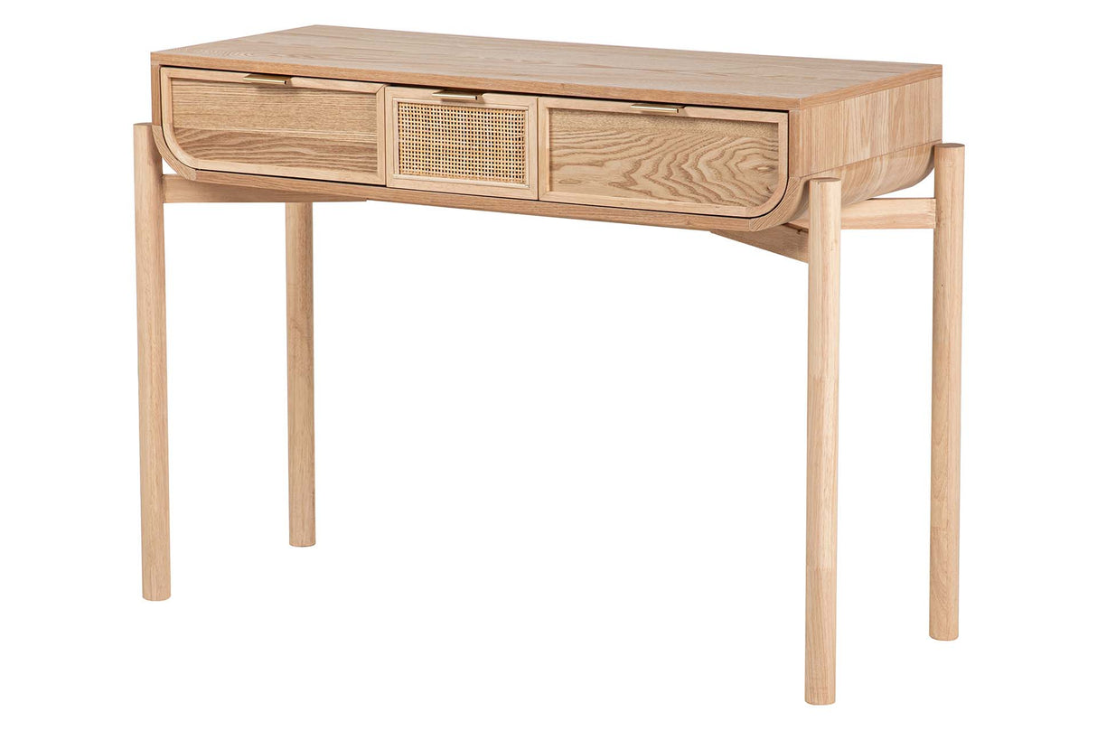 CONSOLA MDF MARRON 108x40x77 CM