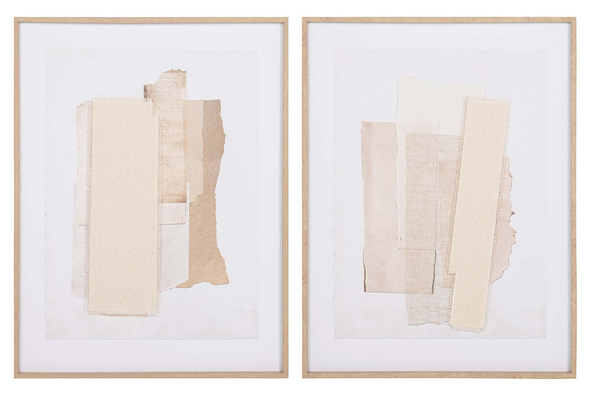 SET 2 CUADROS CON RELIEVE 60x3x80 CM
