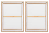 SET 2 CUADROS 50% PINTADO A MANO 60x3x80 CM