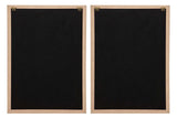 SET 2 CUADROS TELA CON RELIEVE 50x3x70 CM