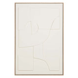 CUADRO ABSTRACTO CON RELIEVE 80x4x120 CM