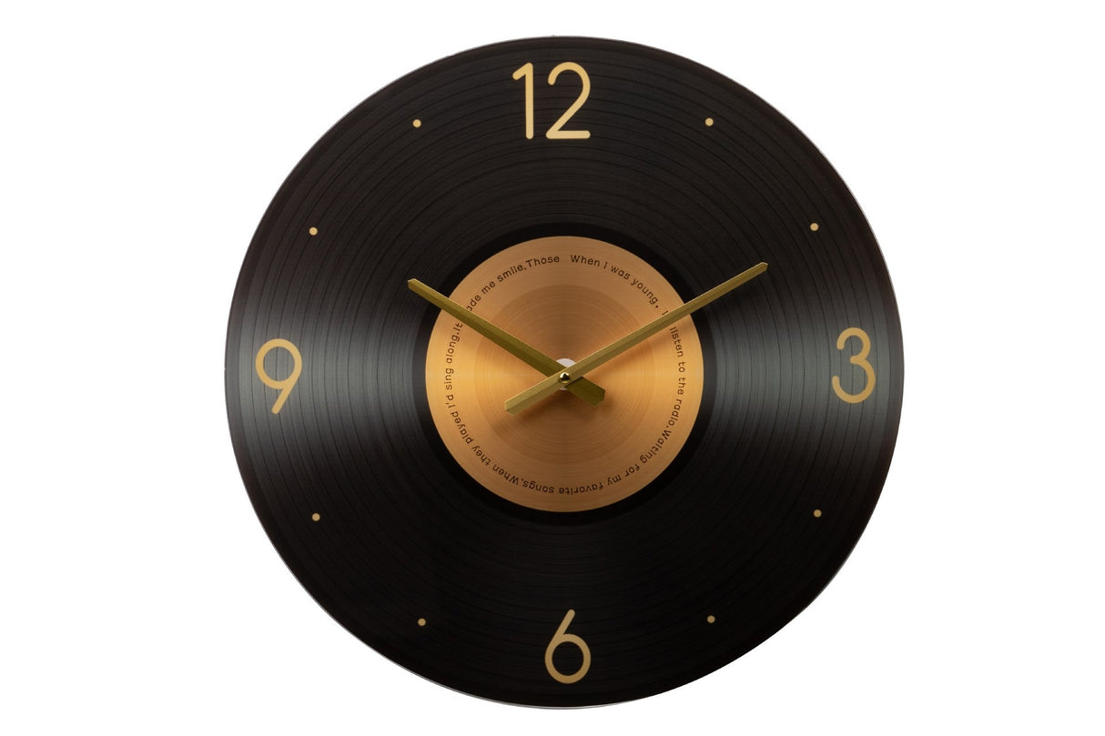 RELOJ PARED  METAL CRISTAL 50x4x50 CM