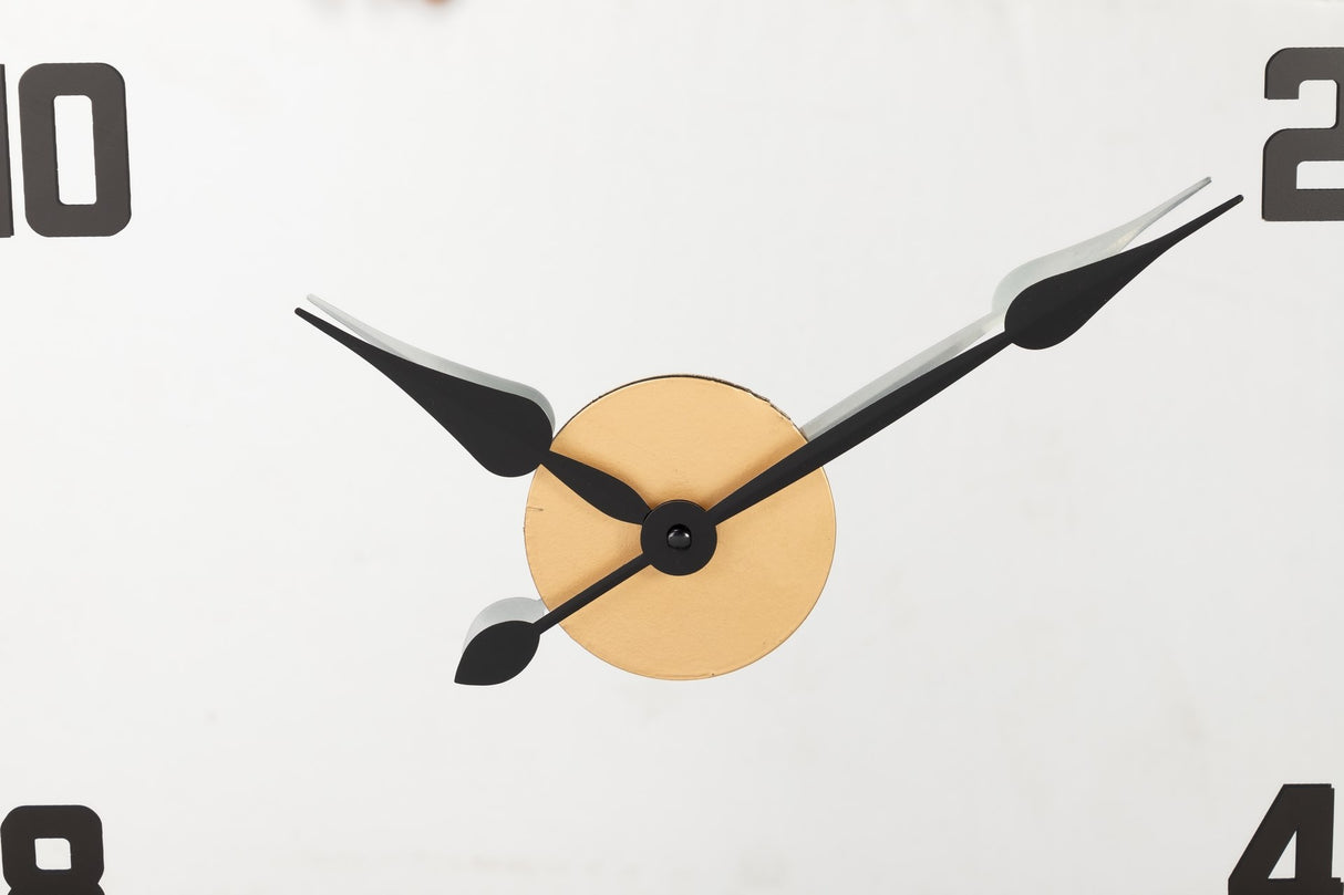 60x5x60 cm Metallwanduhr