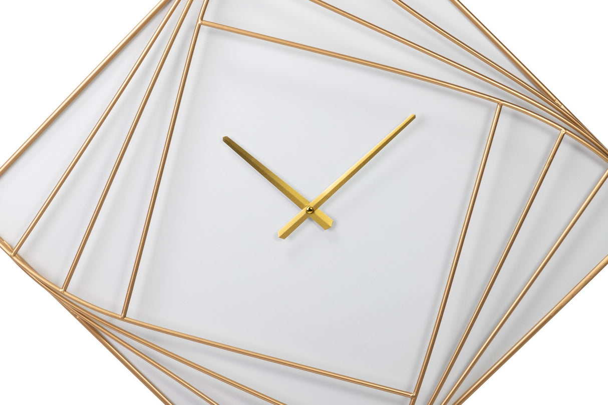 RELOJ PARED METAL MDF 85x6x85 CM