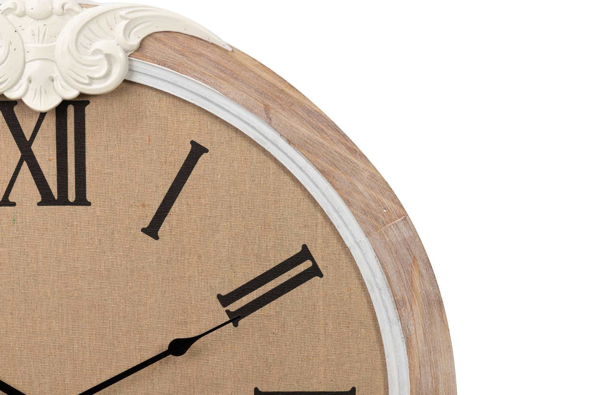 RELOJ PARED MADERA 60x5x60 CM