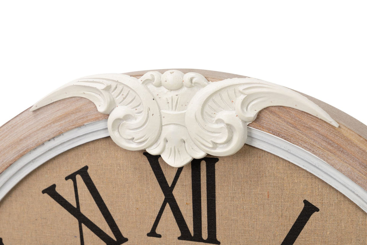 RELOJ PARED MADERA 60x5x60 CM