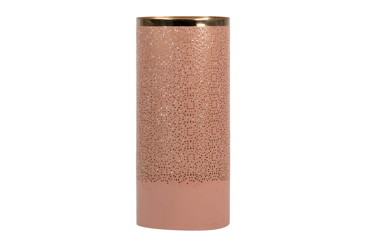 Pink Metal Paraguaro 20x20x45 cm