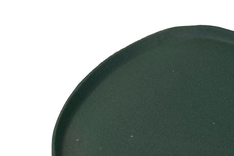 BANDEJA METAL VERDE OSCURO 29x25x2 CM