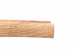 Set 2 Centri di legno Paulowna 46x21x5/55x26x6 cm