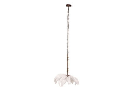 Blancas Plumas Dachlampe 62x62x174 cm