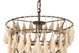 Lampada del tetto Beige 45x45x146 cm