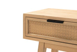 Console 3 gavetas mdf pino marrom 106x30x75 cm