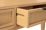 Console 3 tiroirs MDF Pino Brown 106x30x75 cm