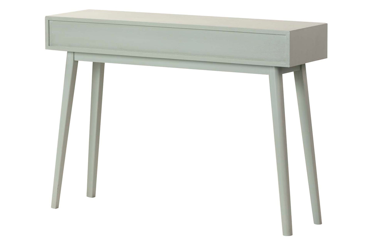 Console gris brun MDF 106x30x75 cm