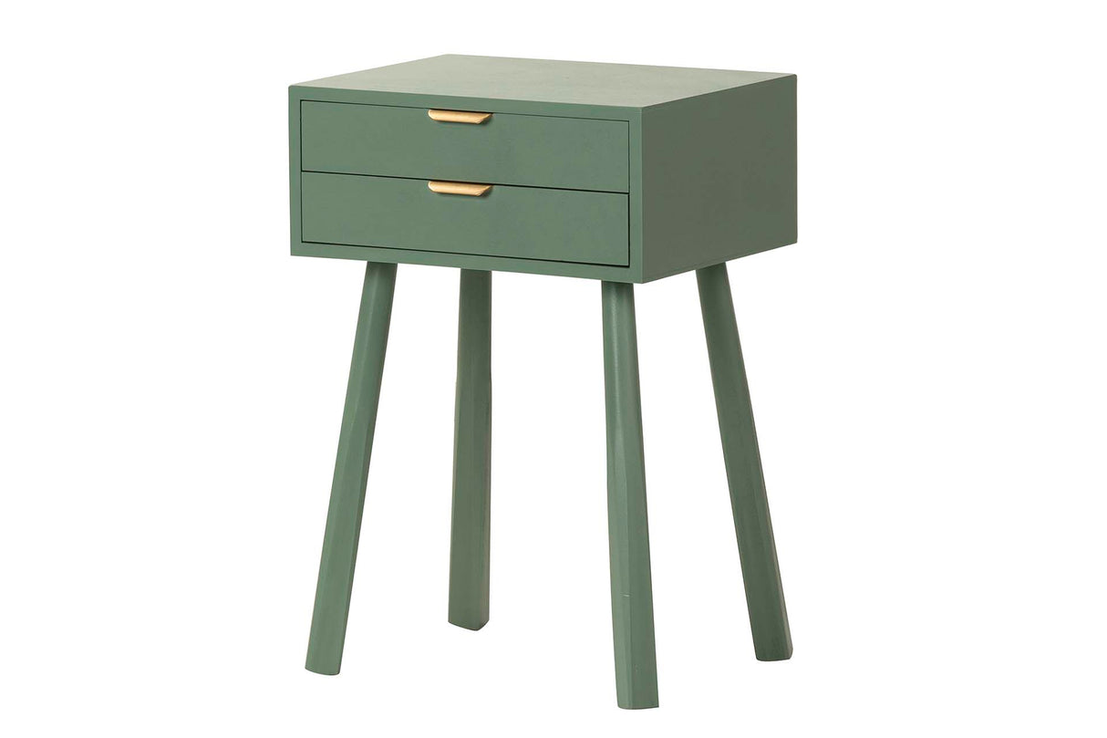 Tabella MDF verde Golden 45x35x66 cm