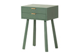 MESITA MDF PINO VERDE DORADO 45x35x66 CM