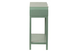 Console Pino MDF verde dourado 90x32x75 cm