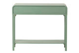 Console Pino MDF verde dourado 90x32x75 cm