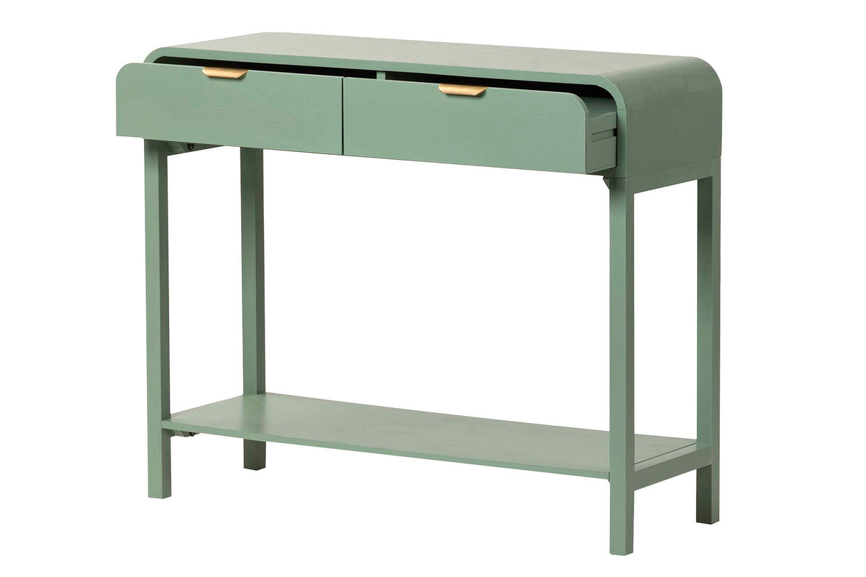 Console Golden Green Pino MDF 90x32x75 cm