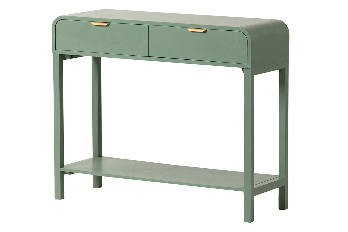 Console Golden Green Pino MDF 90x32x75 cm