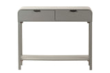 Console pino cinza preto 90x32x75 cm