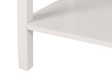 Console Pino MDF branco Golden White 90x32x75 cm