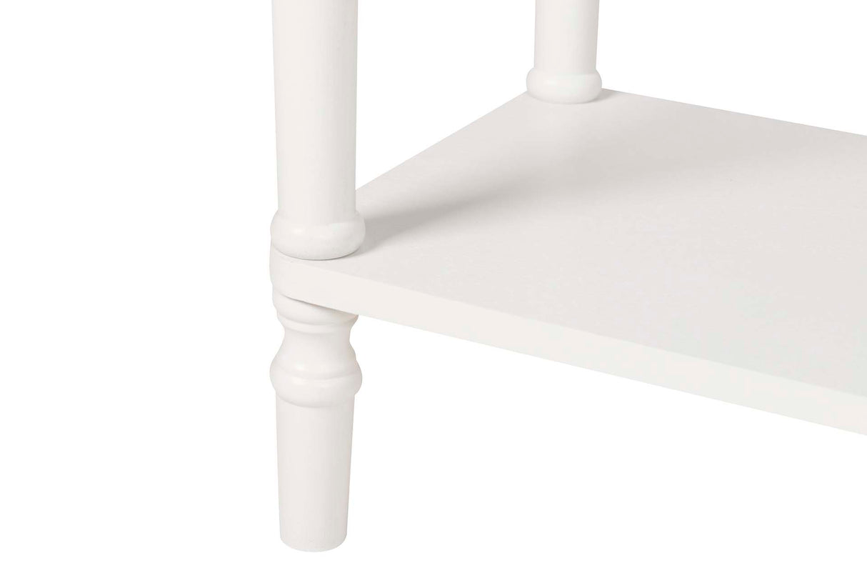 MDF Pino White Console 110x32x75 cm