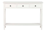 MDF Pino White Console 110x32x75 cm