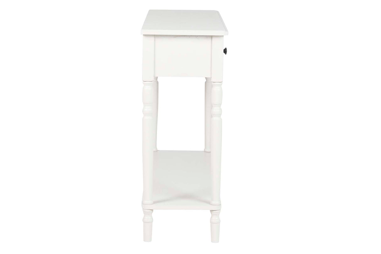 MDF Pino White Console 110x32x75 cm