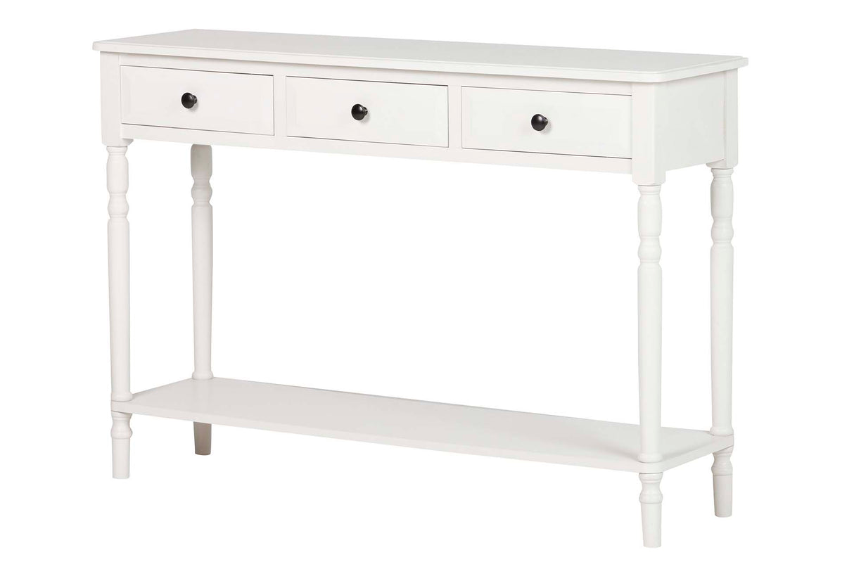 MDF Pino White Console 110x32x75 cm