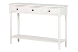 MDF Pino White Console 110x32x75 cm