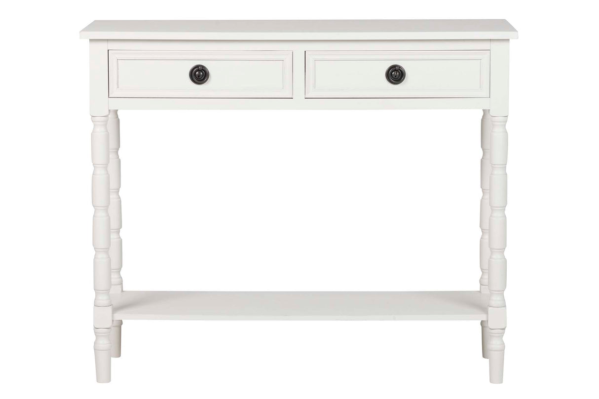 MDF Pino White Console 90x30x75 cm