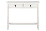 MDF Pino White Console 90x30x75 cm