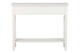 MDF Pino White Console 90x30x75 cm