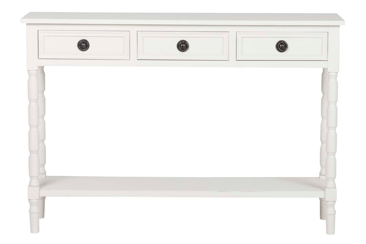 MDF Pino White Console 110x30x75 cm