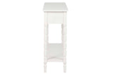 MDF Pino White Console 110x30x75 cm