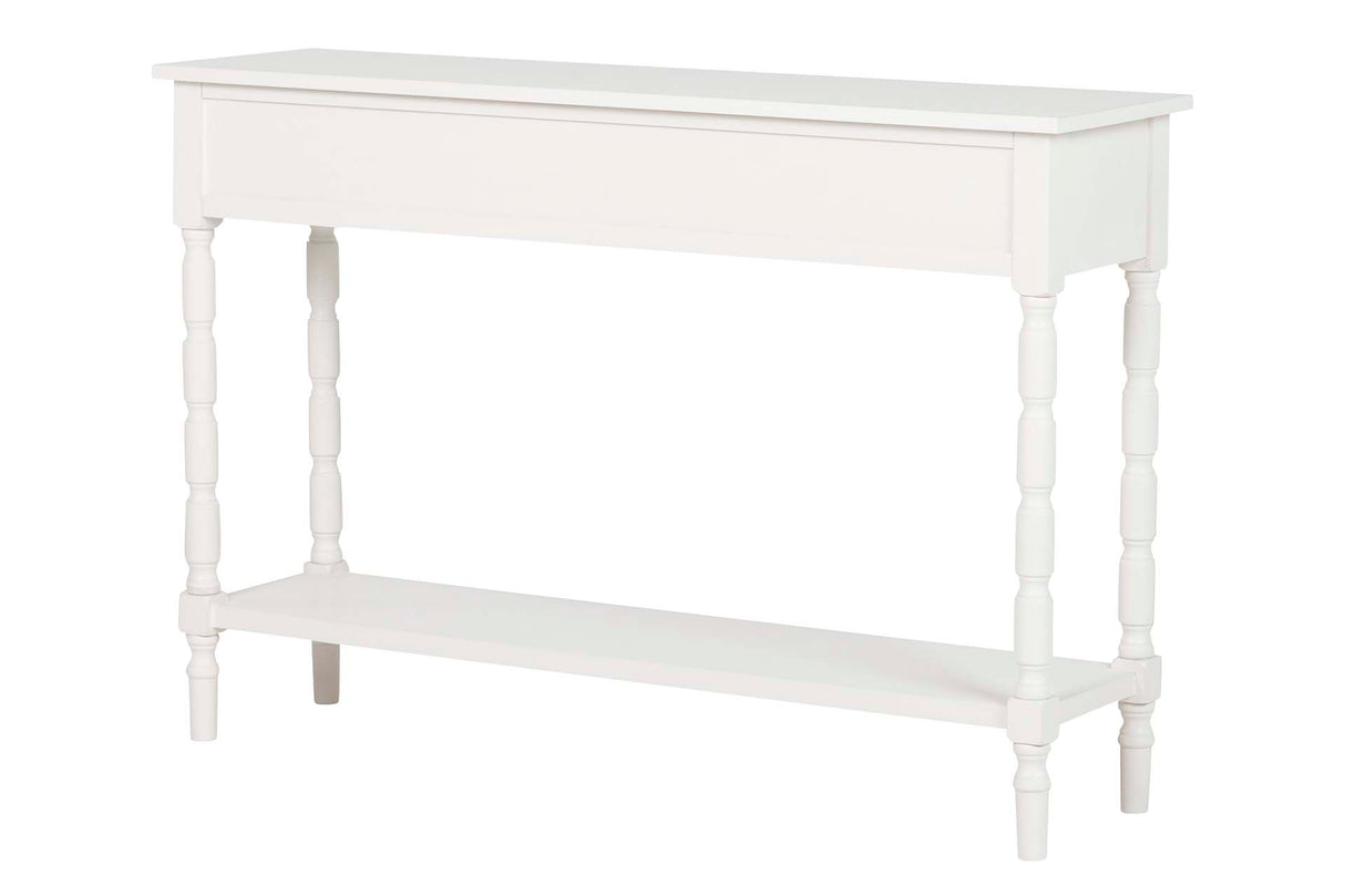 MDF Pino White Console 110x30x75 cm