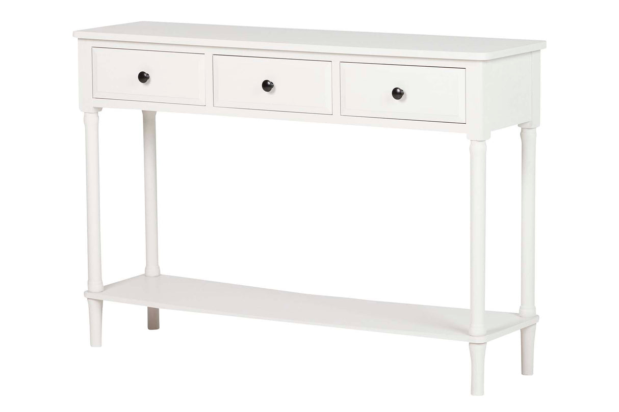 MDF Pino Blanca 110x30x75 Cm Console