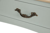 CONSOLA 2 CAJONES PINO MDF GRIS 90x33x75 CM