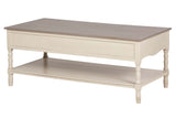 MESA CENTRO PINO MDF BEIGE 120x48x60 CM