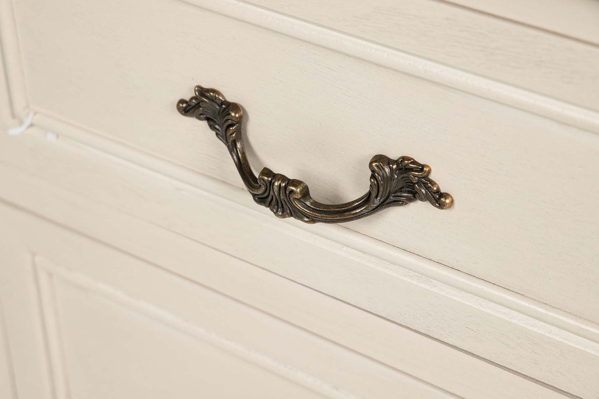 MESITA DE NOCHE PINO MDF BEIGE 43x33x66 CM