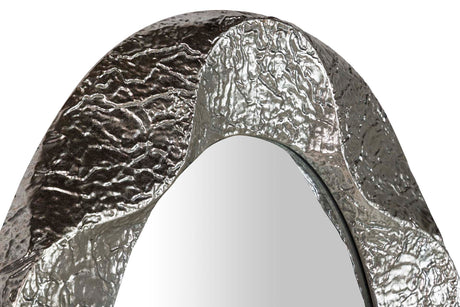 88x7x128 cm miroir en métal argenté