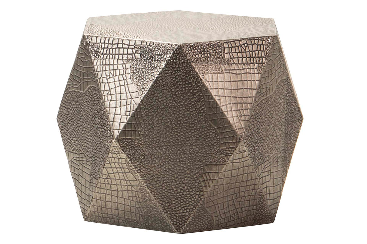 Metal Champagne Tabela 54x47x41 cm