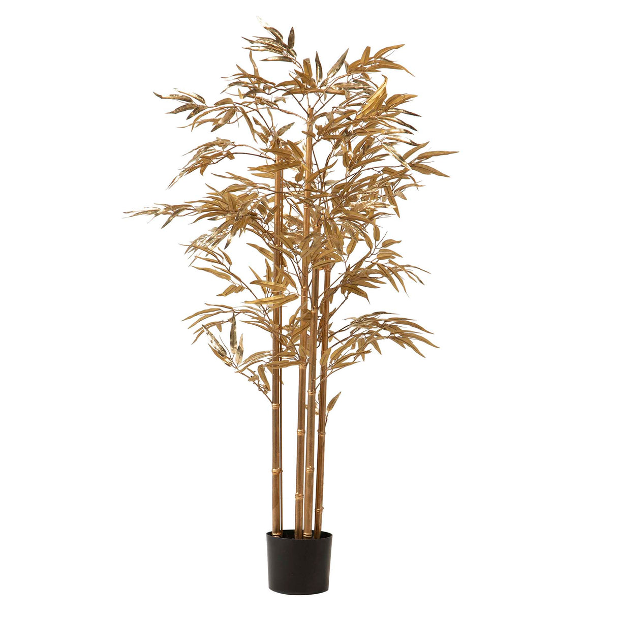 ARBOL BAMBU DORADO CON MACETA 78x51x137 CM