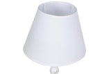 LAMPARA DE SOBREMESA METAL GRIS 23x23x53 CM