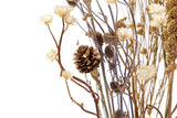 BOUQUET FLORES SILVERESTRES PRESERVADAS 26x15x43CM