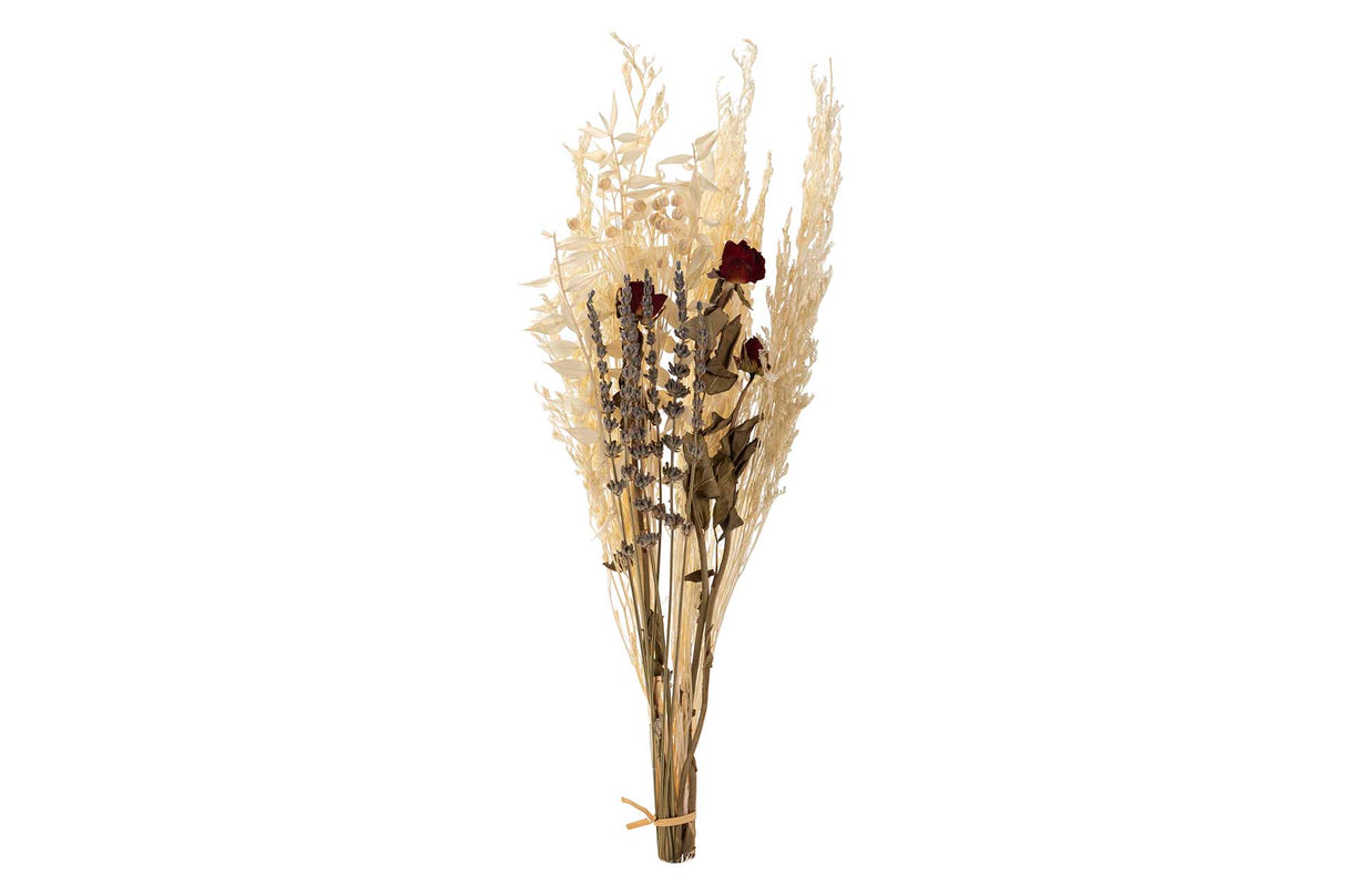 BOUQUET FLORES SILVERESTRES PRESERVADAS 26x15x43CM