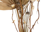 BOUQUET FLORES SILVERESTRES PRESERVADAS 26x15x43CM