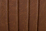 SILLA ESCRITORIO REGULABLE MARRON 65x68x97/103 CM