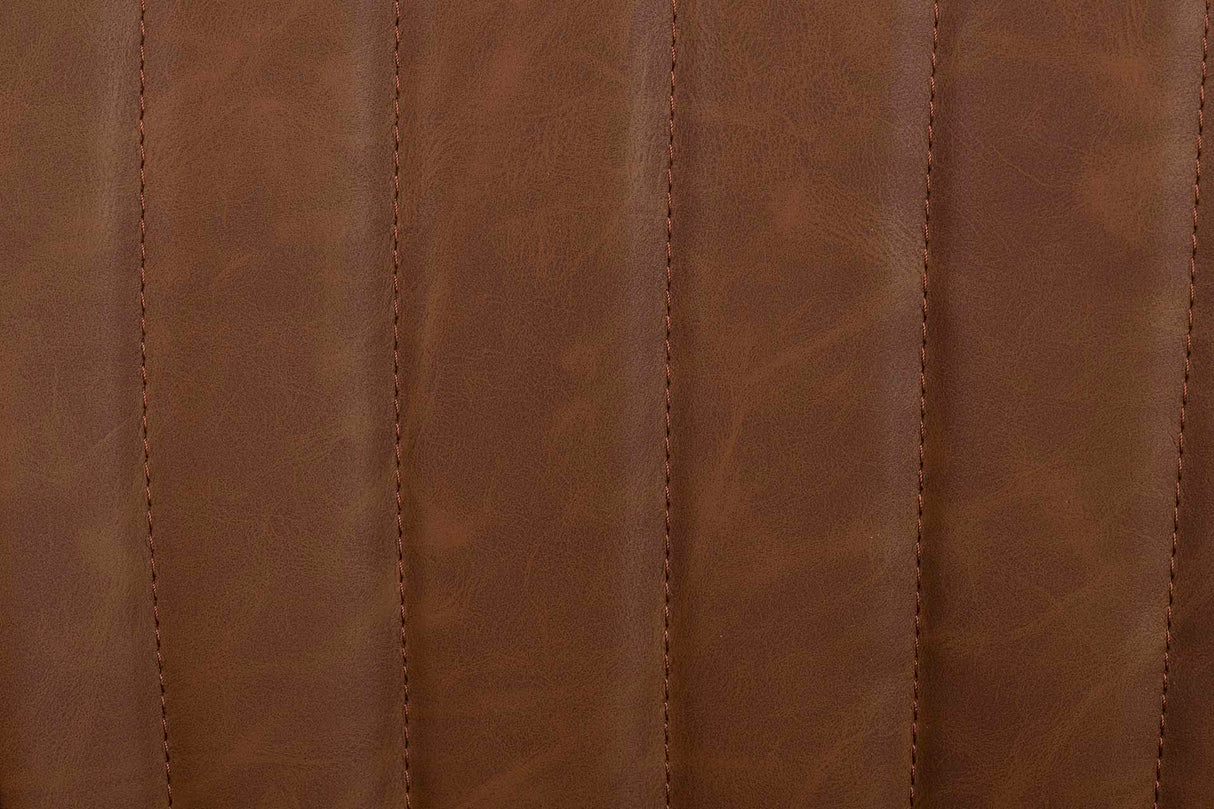 SILLA ESCRITORIO REGULABLE MARRON 71x65x112/120 CM